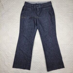 GAP curvy gapstretch blue jeans size 8 ankle‎